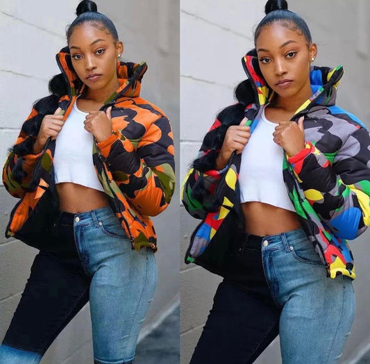 Camo Bomber Jacket